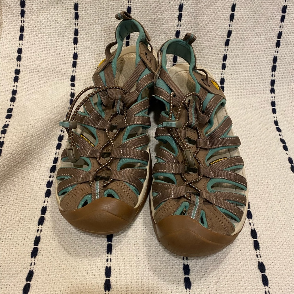 Size 10 Keen closed toe sandals